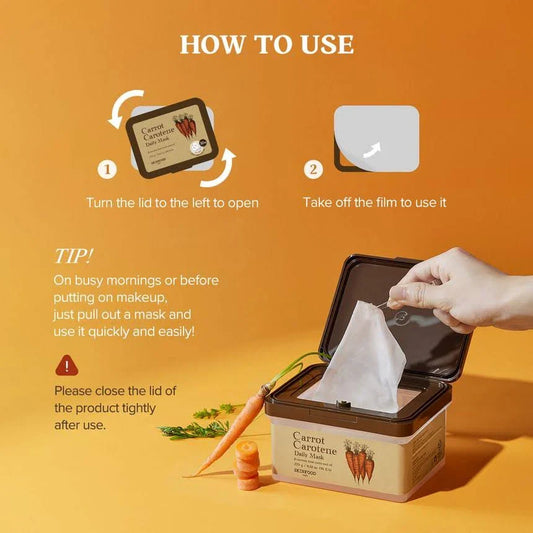 Carrot Carotene Daily Mask